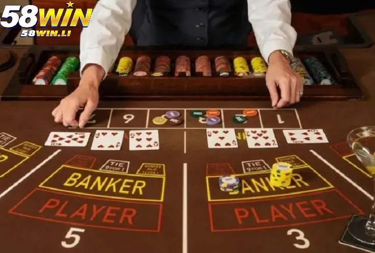 Bài Baccarat Online Lôi Cuốn Người Chơi Tại 58win 2 Baccarat game bài hấp dẫn, thú vị