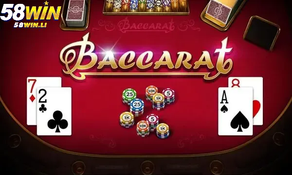 Luật chơi baccarat online tại 58win đối với rút thêm lá bài