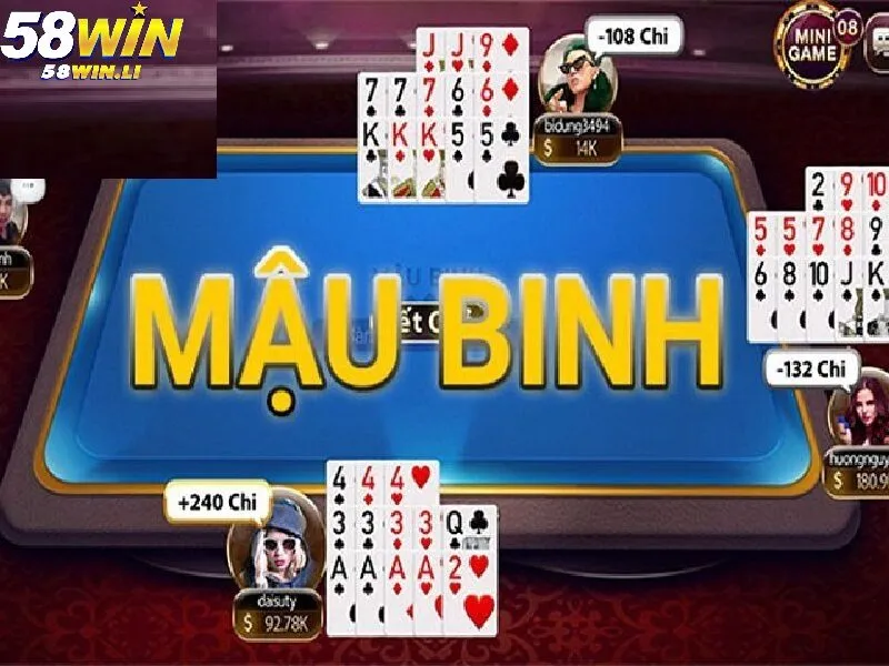 Chơi Bài Mậu Binh Cực Đơn Giản Tại 58win 2025 2 Các thuật ngữ và liên kết trong Mậu Binh